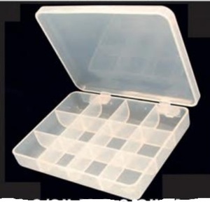 ANGLERS IMAGE UTILITY BOX, 12 COMPARTMENT
