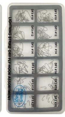 LIGHTNING STRIKE HOOK ASSORTMENT DRY FLY