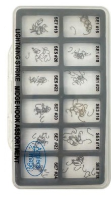 LIGHTNING STRIKE HOOK ASSORTMENT MIDGE