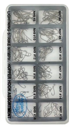 LIGHTNING STRIKE HOOK ASSORTMENT NYMPH/HOPPER