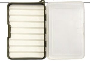 ECONOMY BOX CLEAR TOP MED OLIVE