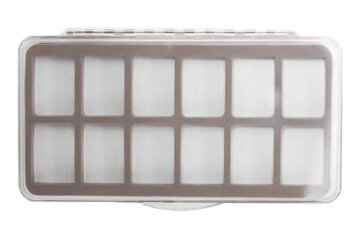LARGE ULTRA-CLEAR FLY BOX, 12-CMPT.