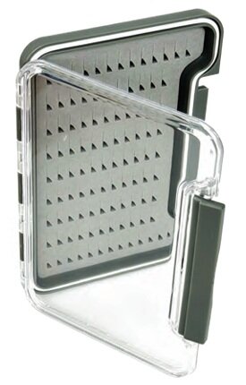 SMALL WATERPROOF ULTRA-CLEAR FLY BOX, 154 SLITS
