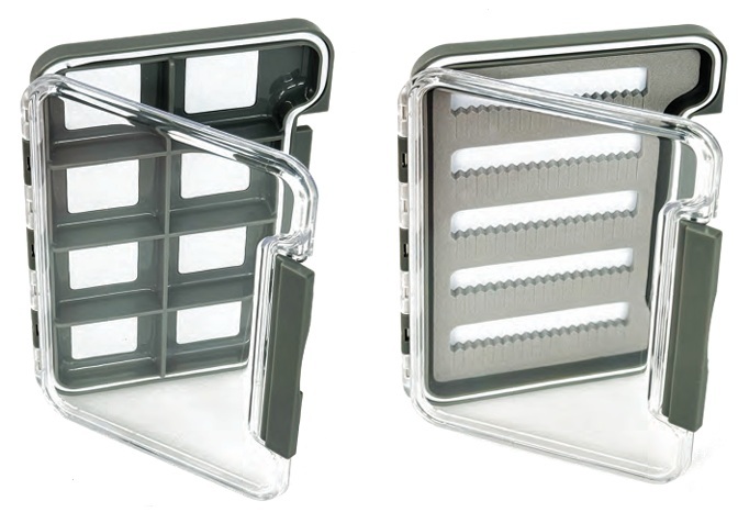 MEDIUM WATERPROOF ULTRA-CLEAR FLY BOX